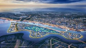 Vinhomes Royal Island sẽ có sự hiện diện của bến du thuyền cao cấp quy mô gần 10 ha.