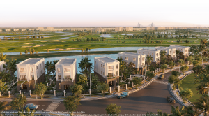 Sân golf 36 hố quy mô 160 ha nằm xen kẽ, hài hòa với các phân khu ở Vinhomes Royal Island